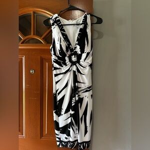 Caché size 6 midi formal dress
